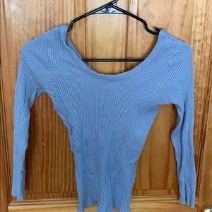 Garage Form-fitting Scoop Neck shirt